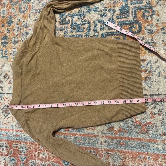 Jcrew 100% cashmere camel cardigan - Picture 6 of 6